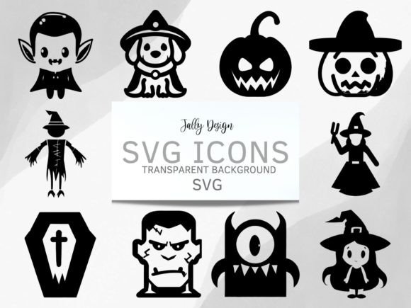 Black Halloween Icons — A Freebie Graphic Asset for Digital Sellers