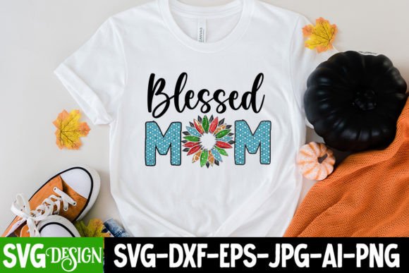 Blessed Mom Sublimation PNG Free: A Versatile Graphic Design Asset for Content Creators