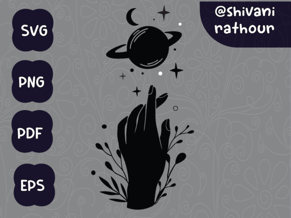 Celestial Love Graphics for Crafts