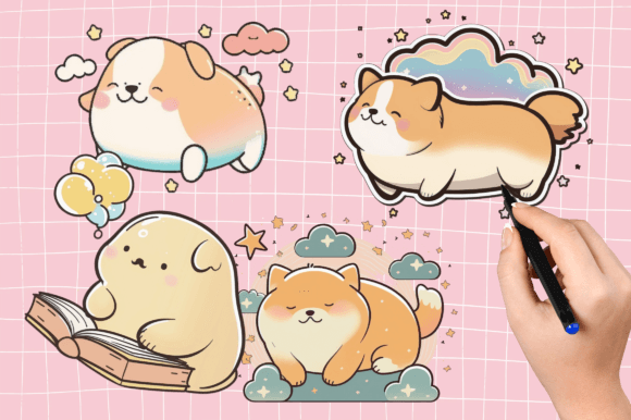 Cute Fat Dog Stickers: A Designer’s Practical Take
