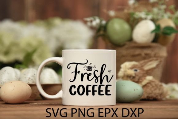 Fresh Coffee SVG DESIGN
