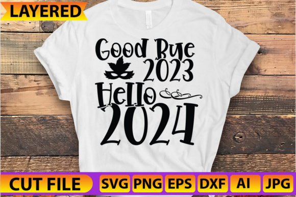 Good Bye 2023 Hello 2024 Graphics