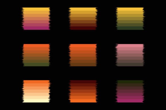 Halloween Tint Color Palette October 31: A Graphic Design Asset for Creative Publishing