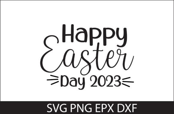 Happy Easter Day 2023 SVG Design