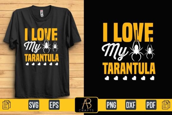 I Love My Tarantula Design Graphics