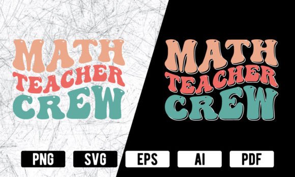 Math Teacher Crew: Graphics for Local Business Branding