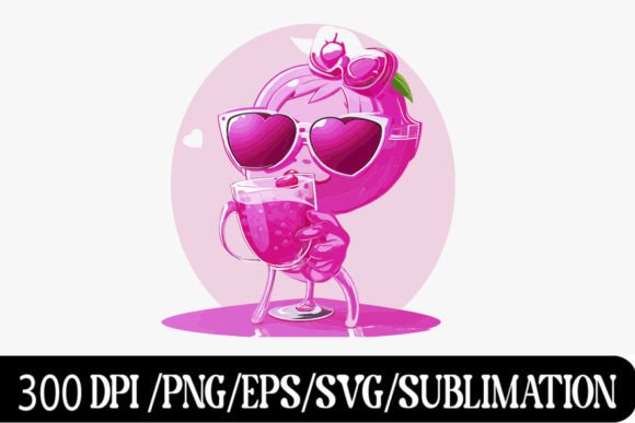 Pink Self Love Retro Strawberry