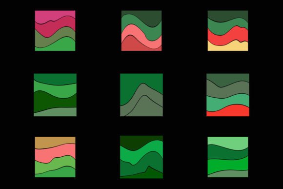 Retro Christmas Tint Color Palette for Crafts and Graphics