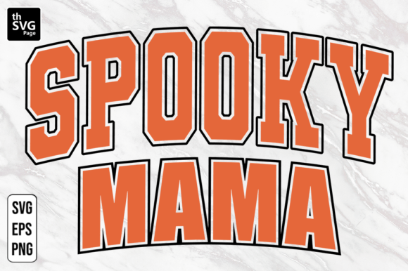 Spooky Mama SVG: A Retro Halloween Design for Real Projects