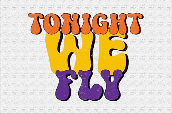 Tonight We Fly Retro Design: Graphics and Crafts