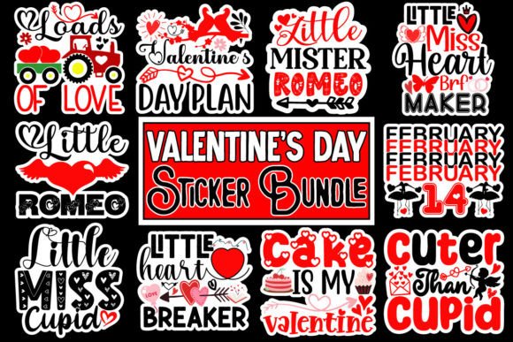 Valentine's Day Sticker: Graphics & Crafts